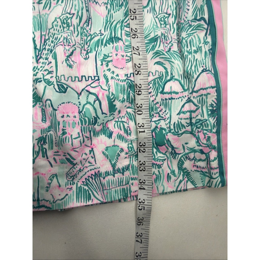 Lilly Pulitzer Mila Stretch Shift Dress in Agate Green 002522 - Size 2 - Picture 7 of 8